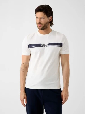 Guess T-Shirt Z6YI25 K5089 Kremowy Regular Fit