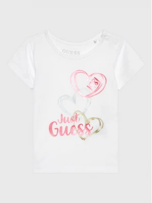 Guess T-Shirt A3RI01 K6YW1 Biały Regular Fit