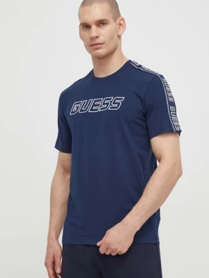 Guess t-shirt ARLO granatowy