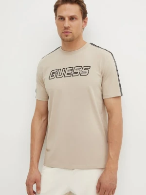 Guess t-shirt ARLO beżowy