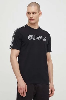 Guess t-shirt ARLO męski kolor czarny z aplikacją Z4GI18 J1314