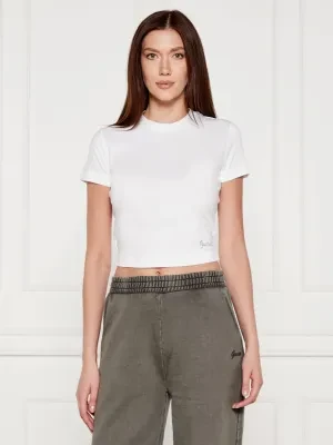GUESS T-shirt BASIC | Cropped Fit