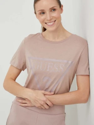 Guess t-shirt bawełniany ADELE
