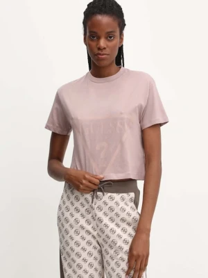 Guess t-shirt bawełniany ADELE