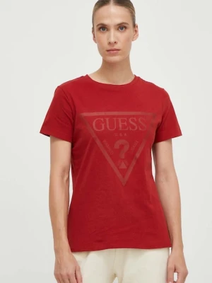 Guess t-shirt bawełniany ADELE