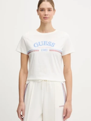 Guess t-shirt bawełniany ALDA