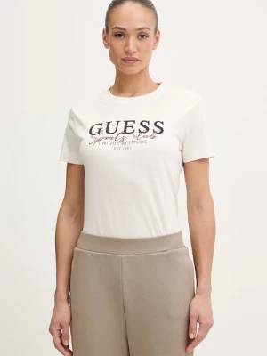 Guess t-shirt bawełniany ARTEMISIA