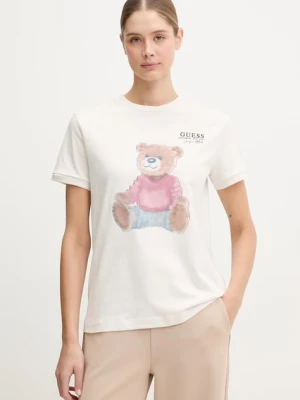 Guess t-shirt bawełniany CARLA