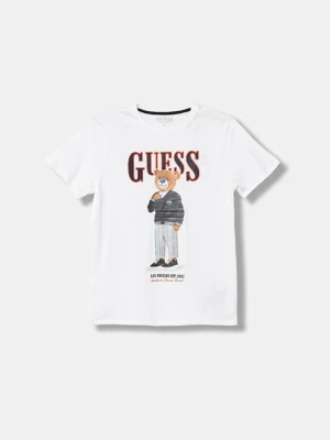 Guess t-shirt bawełniany dziecięcy