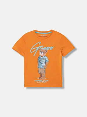 Guess t-shirt bawełniany dziecięcy