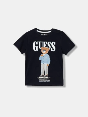 Guess t-shirt bawełniany dziecięcy