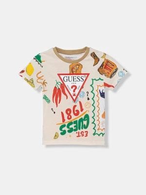 Guess t-shirt bawełniany dziecięcy