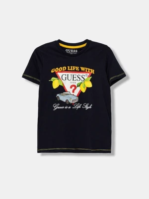 Guess t-shirt bawełniany dziecięcy