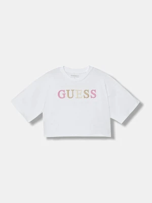 Guess t-shirt bawełniany dziecięcy