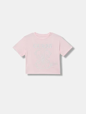 Guess t-shirt bawełniany dziecięcy
