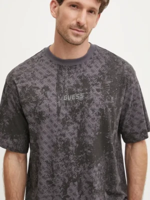 Guess t-shirt bawełniany GOTAM męski wzorzysty Z5RI16 I3Z14