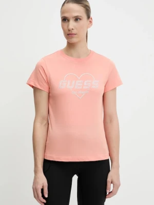 Guess t-shirt bawełniany NARCISO