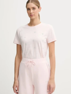 Guess t-shirt bawełniany RHOMBUS