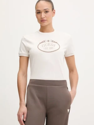 Guess t-shirt bawełniany ROSALBA