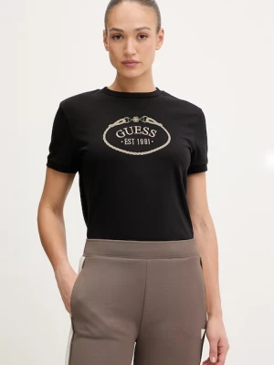 Guess t-shirt bawełniany ROSALBA