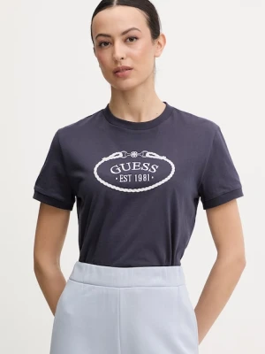 Guess t-shirt bawełniany ROSALBA