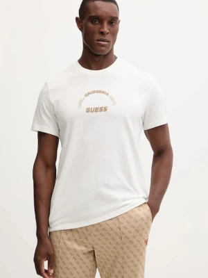 Guess t-shirt bawełniany SHIRO