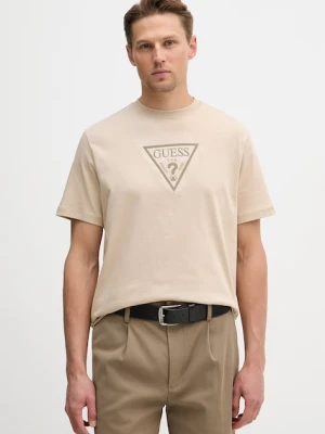 Guess t-shirt bawełniany TERRY
