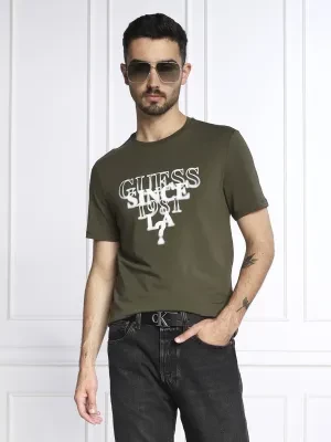 GUESS T-shirt BLURRY | Slim Fit