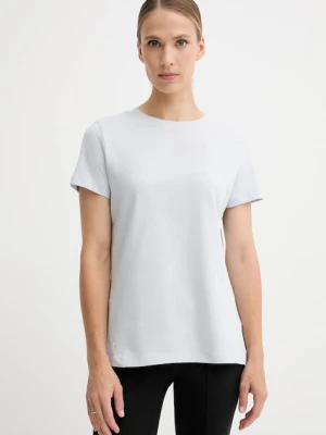 Guess t-shirt BRIANA damski kolor niebieski V3BI11 J1314