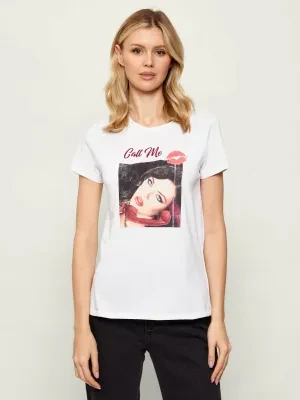 GUESS T-shirt CALL ME EASY | Slim Fit