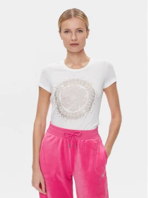 Guess T-Shirt Camelia W4RI47 J1314 Biały Slim Fit