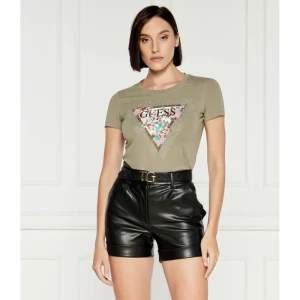 GUESS T-shirt CHERRY FLOWER | Slim Fit