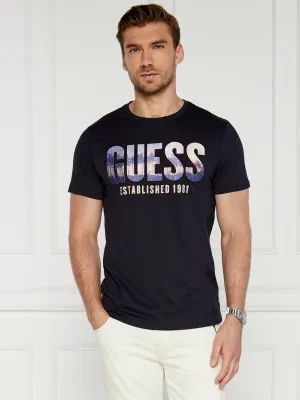 GUESS T-shirt CITY OF PALMS | Slim Fit
