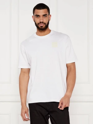 GUESS T-shirt | Classic fit biały