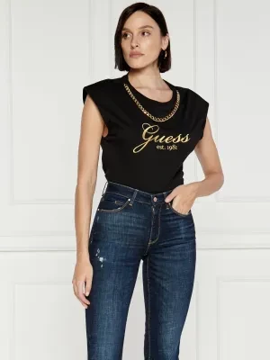 GUESS T-shirt CRYSTAL LOGO | Regular Fit