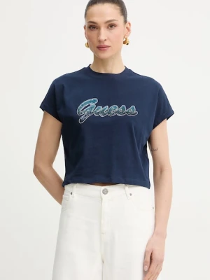 Guess t-shirt damski bawełniany