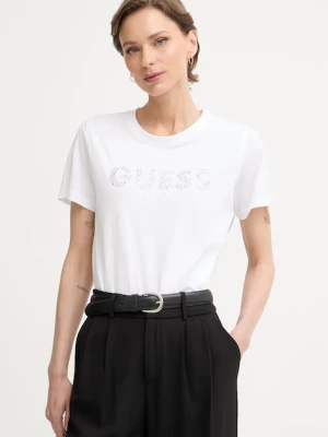 Guess t-shirt damski bawełniany