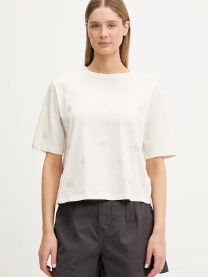 Guess T-shirt damski bawełniany SILVY