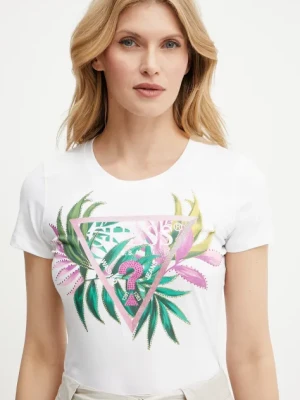 Zdjęcie produktu Guess t-shirt damski kolor biały W5GI07 J1314