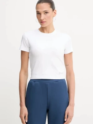 Guess t-shirt damski kolor biały W5YI06 KCYV2