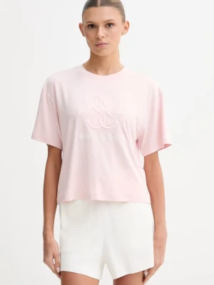 Zdjęcie produktu T-shirt damski z wiskozy GABI Guess