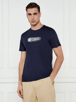 GUESS T-shirt DEBOSS | Slim Fit