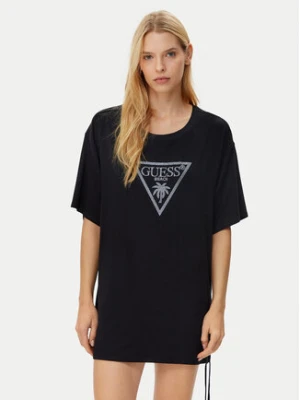 Guess T-Shirt E4GI00 K68D2 Czarny Regular Fit