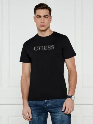 GUESS T-shirt EMBELLISHED LOGO | Slim Fit