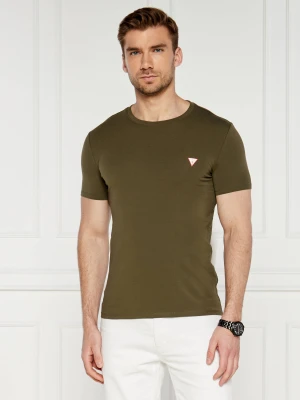 GUESS T-shirt | Extra slim fit khaki