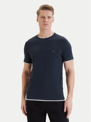 Guess T-Shirt F6GI06 K6XN4 Niebieski Slim Fit