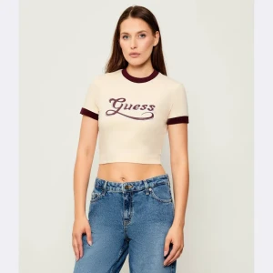 GUESS T-shirt GLOSSY | Cropped Fit