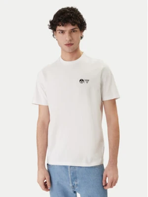 Guess T-Shirt GUESS x NORTH SAILS M6GI46 K3495 Biały Regular Fit