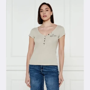 GUESS T-shirt HENLEY OLYMPIA | Slim Fit