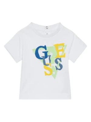 Guess T-Shirt I5GI01 K8HM4 Biały Regular Fit